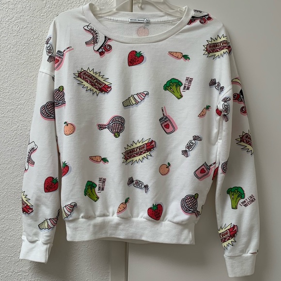 Bershka Tops - NWOT Bershka cute graphic print sweatshirt